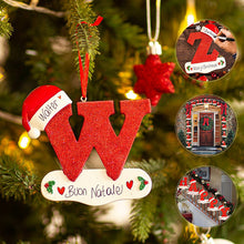 Laden Sie das Bild in den Galerie-Viewer, Weihnachtlicher dekorativer Buchstabenanhänger