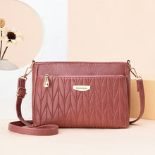 Laden Sie das Bild in den Galerie-Viewer, Stilvolle Umhängetasche für Pendler im Retro-Stil