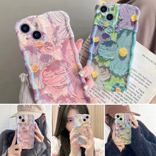 Laden Sie das Bild in den Galerie-Viewer, Buntes Ölgemälde Exquisite Handyhülle für iPhone