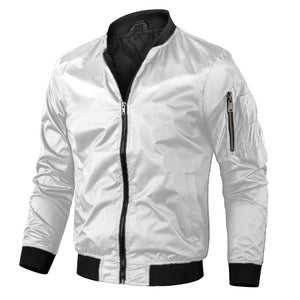 Baseball-Jacke mit Reißverschluss