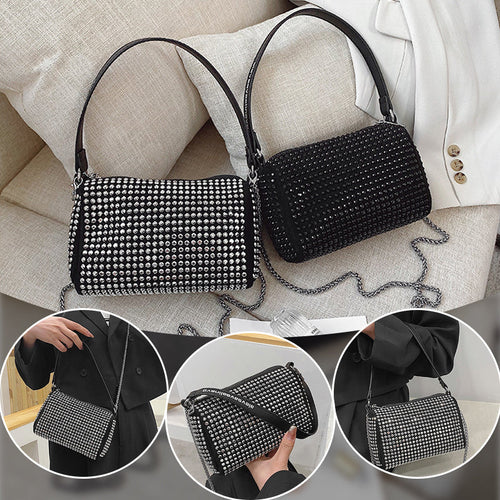 Stilvolle Umhängetasche mit Diamanten