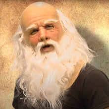Laden Sie das Bild in den Galerie-Viewer, Weihnachten lustige alte Mann Maske