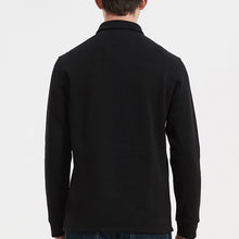 Laden Sie das Bild in den Galerie-Viewer, Langärmeliges Poloshirt für Herren