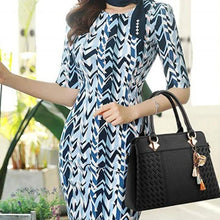 Laden Sie das Bild in den Galerie-Viewer, Elegante Damenhandtasche mit großem Fassungsvermögen