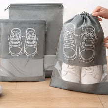 Laden Sie das Bild in den Galerie-Viewer, Staubdichte Aufbewahrungstasche aus Vliesstoff für Schuhe