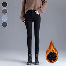 Laden Sie das Bild in den Galerie-Viewer, Thermo-Jeans mit Fleecefutter für Damen