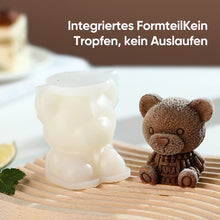 Laden Sie das Bild in den Galerie-Viewer, 3D Teddybär Eiswürfelbereiter