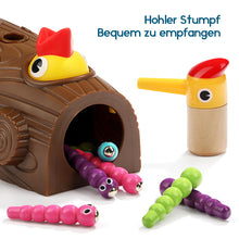 Laden Sie das Bild in den Galerie-Viewer, Specht fängt Insekten Spielzeug