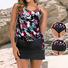 Laden Sie das Bild in den Galerie-Viewer, Beliebter Bikini Mit Blumenmuster