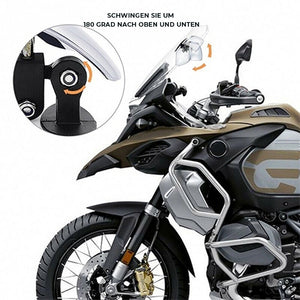 180° Sicherheitsspiegel für Motorräder