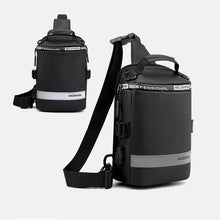 Laden Sie das Bild in den Galerie-Viewer, Diebstahlsichere Herren-Brusttasche mit USB-Ladefunktion