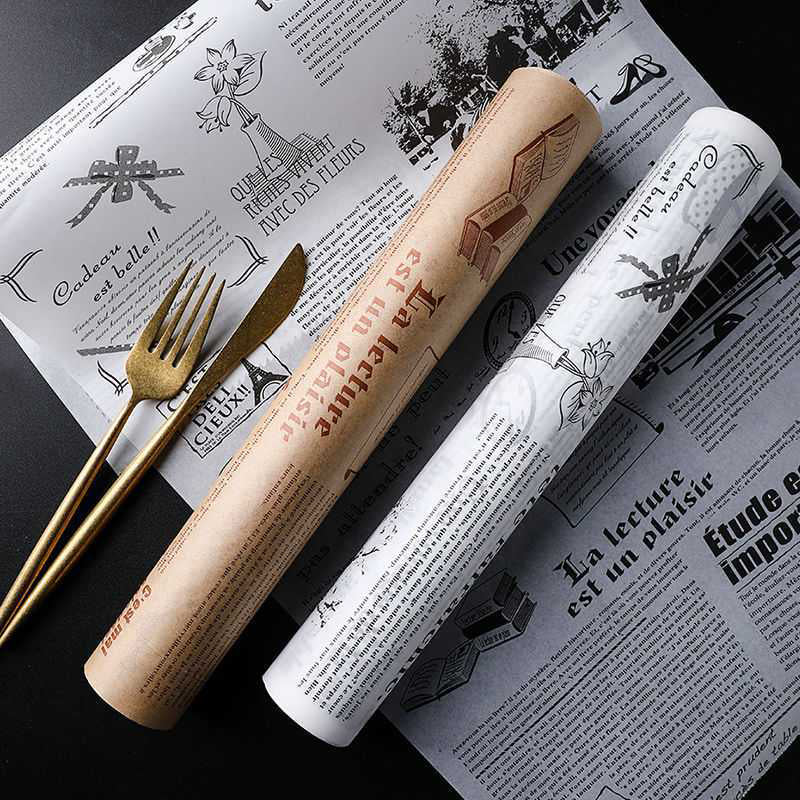 Hochtemperaturbeständiges, wasserdichtes und fettdichtes Backpapier