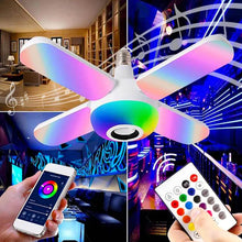 Laden Sie das Bild in den Galerie-Viewer, Bluetooth-Musiklicht mit vier Blättern