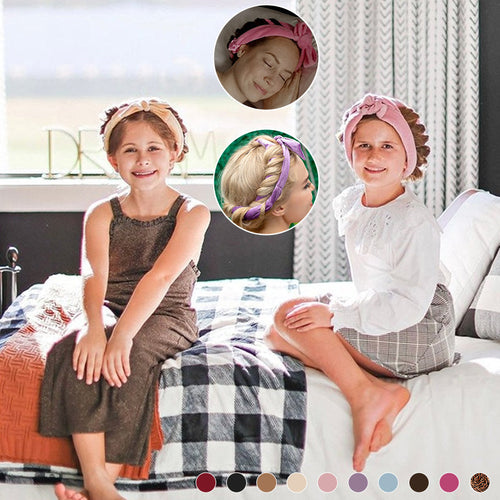 Hitzefreies Lockenstab Stirnband