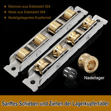 Laden Sie das Bild in den Galerie-Viewer, Riemenscheibe aus Edelstahl und Kupfer(2 Stück)