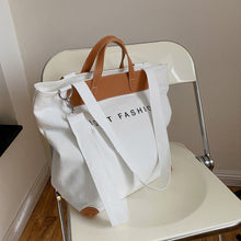 Laden Sie das Bild in den Galerie-Viewer, Klassische Segeltuchtasche