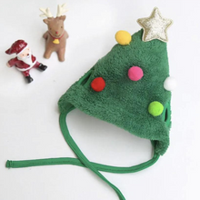 Laden Sie das Bild in den Galerie-Viewer, Haustiermützen Set Zu Weihnachten