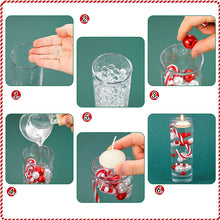 Laden Sie das Bild in den Galerie-Viewer, Kristallboden-Wasserperle/Niedliche Weihnachtsvasenfüllungsdekoration