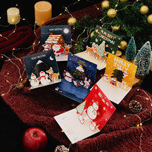 Laden Sie das Bild in den Galerie-Viewer, 3D Weihnachtskarten