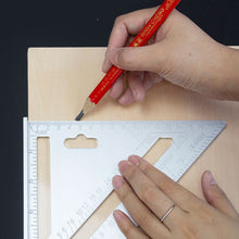 Laden Sie das Bild in den Galerie-Viewer, Dreieckiges und quadratisches Lineal aus Aluminiumlegierung