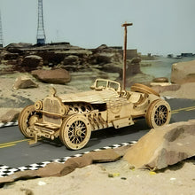 Laden Sie das Bild in den Galerie-Viewer, Super mechanisches Holzmodell-Puzzle-Set