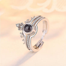 Laden Sie das Bild in den Galerie-Viewer, S925 Silberring, Armband und Puzzle Schmuckschatulle