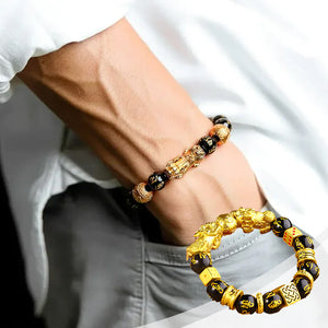 Pixiu 3D Obsidian Armband