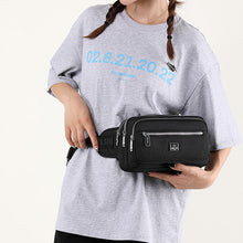 Laden Sie das Bild in den Galerie-Viewer, Bauchtasche mit mehreren Fächern
