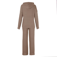 Laden Sie das Bild in den Galerie-Viewer, Lässig gestricktes 2-teiliges Set für Damen