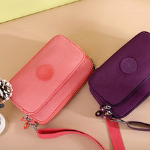 Laden Sie das Bild in den Galerie-Viewer, Damen leichte funktionelle Umhängetasche mit mehreren Taschen