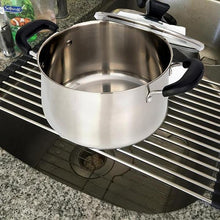 Laden Sie das Bild in den Galerie-Viewer, Faltbares Edelstahl Spüle Trockengestell