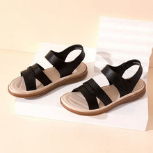 Laden Sie das Bild in den Galerie-Viewer, Damen Bequeme Sandalen mit Klettverschluss