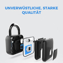 Laden Sie das Bild in den Galerie-Viewer, Intelligentes biometrisches Bluetooth-Fingerabdruck-Vorhängeschloss