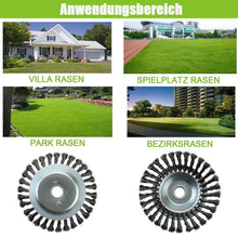 Laden Sie das Bild in den Galerie-Viewer, Runde Twist Wire Wheel Bürste zum Bürsten- / Unkrautschneiden