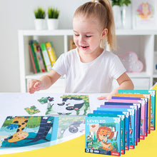 Laden Sie das Bild in den Galerie-Viewer, Pädagogisches Cartoon-Magnetpuzzle für Kinder