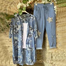 Laden Sie das Bild in den Galerie-Viewer, Bedrucktes Lässiges Zweiteiliges Set für Damen