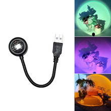 Laden Sie das Bild in den Galerie-Viewer, Multifunktionaler Sonnenuntergangslichtprojektor