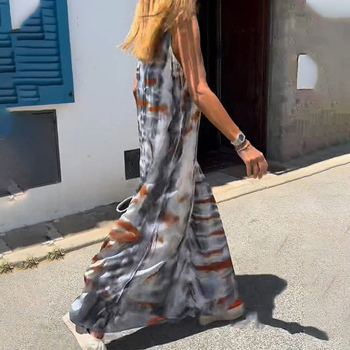 Bedrucktes Urlaubskleid