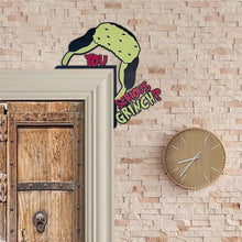 Laden Sie das Bild in den Galerie-Viewer, Weihnachten Grinch Dekorativer Türrahmen