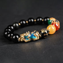 Laden Sie das Bild in den Galerie-Viewer, Thermochromes Glücksarmband von Pixiu