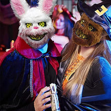 Laden Sie das Bild in den Galerie-Viewer, Halloween blutige gruselige Plüschmaske