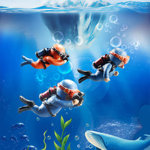 Laden Sie das Bild in den Galerie-Viewer, Schwimmender Taucher - Aquarium Ornament