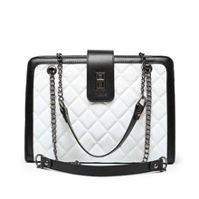 Laden Sie das Bild in den Galerie-Viewer, Modische kleine quadratische Tasche mit Kette