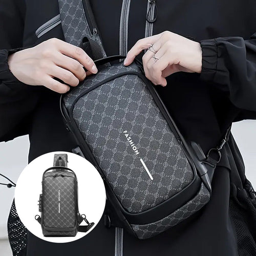 Trendige Brusttasche für Herren