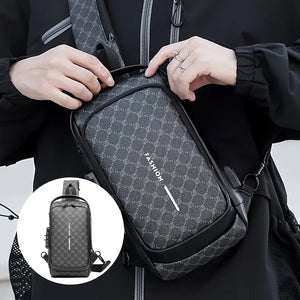Trendige Brusttasche für Herren