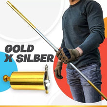 Laden Sie das Bild in den Galerie-Viewer, Tragbarer Metallstab für Selbstverteidigung und Zauberkunst