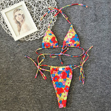 Laden Sie das Bild in den Galerie-Viewer, Neuer Sexy Strand-Bikini Mit Blumenmuster