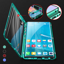 Laden Sie das Bild in den Galerie-Viewer, Samsung magnetische gehärtete Glas-Doppelseitige Handyhülle