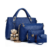 Laden Sie das Bild in den Galerie-Viewer, Vierteiliges Handtaschenset