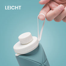 Laden Sie das Bild in den Galerie-Viewer, Weiche Faltbare Tragbare Reisewasserflasche Aus Silikon